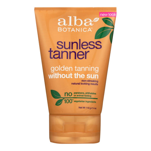 Alba Botanica - Very Emollient Sunless Golden Tanning Natural Formula - 4 Oz Biskets Pantry 