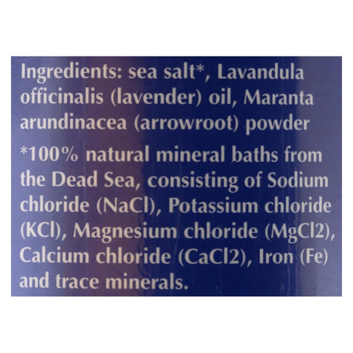 Ancient Secrets Aromatherapy Dead Sea Mineral Baths Lavender - 2 Lbs Biskets Pantry 