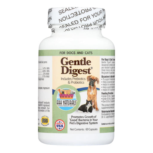 Ark Naturals Gentle Digest For Dogs And Cats - 60 Capsules Biskets Pantry 