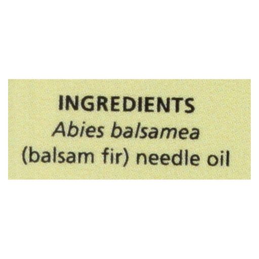 Aura Cacia - 100% Pure Essential Oil - Balsam Fir Needle - Elevating - .5 Fl Oz Biskets Pantry 
