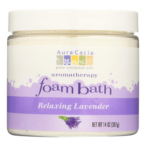 Aura Cacia - Foam Bath Relaxing Lavender - 14 Oz Biskets Pantry 