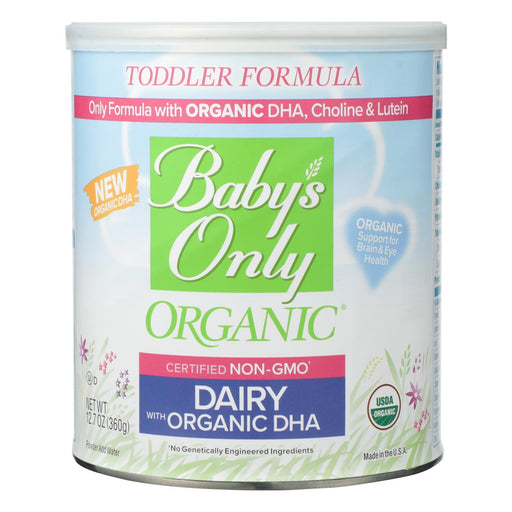 Babys Only Organic Toddler Formula - Organic - Dairy - Dha And Ara - 12.7 Oz - Case Of 6 Biskets Pantry 