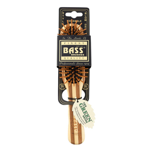 Bass Brushes - Natural Bamboo Pin Brush - Small - 1 Count Biskets Pantry 